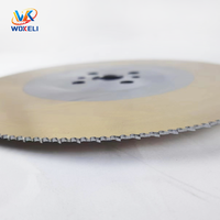 Lame de scie circulaire en acier rapide soudée au laser sur mesure pour la découpe de métaux à sec, 24T-120T dents, diamètre 105-500mm