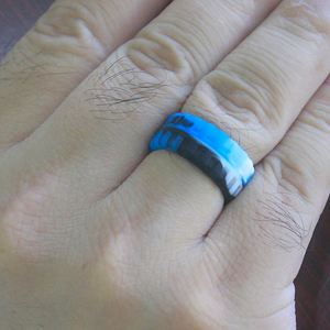 <span class=keywords><strong>แหวน</strong></span>เงินแบบพับได้ครึ่งได้สนับมือทองเหลืองที่ปัดฝุ่นแรงดันต่ำเสียงเบาแก๊งเดี่ยว - Product Image 4