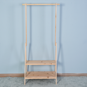 Portemanteau suspendu en bois bon marché avec <span class=keywords><strong>porte</strong></span>-chaussures pour le salon - Product Image 5