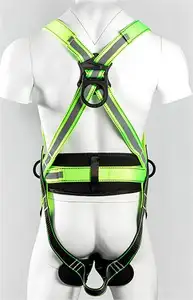 Reflector Belt Construction Working At Night Tower Climbing Full Body Safety Harness