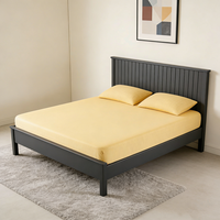 Draps de lit conducteurs ajustés avec doublure en fil d'argent 5%, 10%, 15%, 20% toutes tailles UE, avec cordon de mise à la terre et testeur, certifiés OEKO