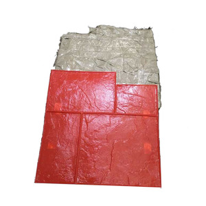 Venta al por mayor de poliuretano piedra impresión pavimentación molde silicona hormigón cemento sello Mat modelos - Product Image 5