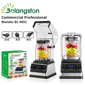 Oteller İçin En İyi Yüksek Kaliteli Ticari Smoothie ve Buz Kırıcı Milkshake <span class=keywords><strong>Blender</strong></span>ı Ağır Hizmet Tipi Ses Yalıtımlı - Product Image 1