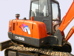 Excavatrice sur chenilles d'occasion Doosan DH55-7 5T d'origine coréenne certifiée CE EMC, emballage EPR France - Product Image 2