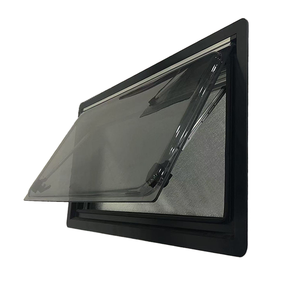 <span class=keywords><strong>Ventana</strong></span> de ángulo recto de vidrio acrílico de doble capa al por mayor de 1100x450mm, <span class=keywords><strong>ventana</strong></span> de autocaravana RV con marco interior de ABS tipo ajuste a presión - Product Image 3