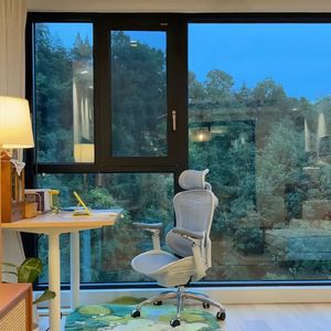 Fenêtres de maison à image <span class=keywords><strong>fixe</strong></span> en verre trempé à double vitrage Grande fenêtre panoramique moderne à battant - Product Image 6