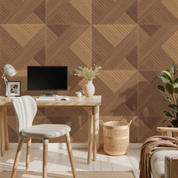 Panneaux muraux acoustiques en liège imitation bois pour tableau d'affichage en PET, vente en gros, pour cinéma maison, studio, salle de conférence, chambre à coucher