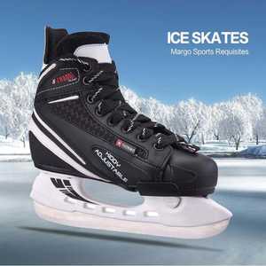 Patins à <span class=keywords><strong>glace</strong></span> de hockey de doublure de <span class=keywords><strong>fourrure</strong></span> de base de PVC résistants au froid de marque professionnelle - Product Image 5