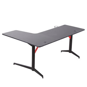 Tables de jeu bon marché d'usine, bureau pour <span class=keywords><strong>PC</strong></span>, éclairage LED RVB, table de jeu pour ordinateur réglable, table de sport électronique avec porte-gobelet - Product Image 6