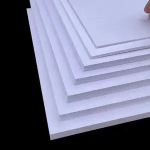 Tablero de espuma de colores Tablero de presentación de tablero de carteles blanco de 5mm para manualidades