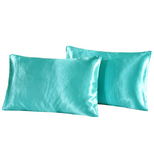 Custom Design <b>Satin</b> Polyester <b>Pillowcase</b> Manufacturer Silky Pillow Case Cover for Hair and Skin - Product Image 2