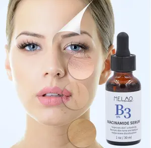 OEM Private Label Face Professional Organic Vitamin B3 Serum Skin Care Face Niacinamide Serum