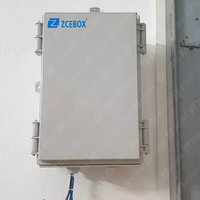 ZCEBOX OEM IP65 étanche en plastique alimentation électrique pvc boîte ABS plastique électrique mcb db boîte de jonction