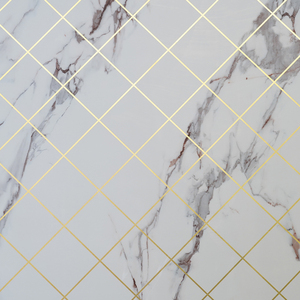 1220×2440 5mm 耐火・防水<span class=keywords><strong>PVC</strong></span>ラミネート大理石壁パネル UV大理石シート - Product Image 5