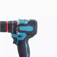 18V 3-en-1 Perceuse à percussion sans fil Tournevis électrique Perceuse à percussion sans balais Kit d'outils électriques industriels 800W 2.5Ah Batterie rapide