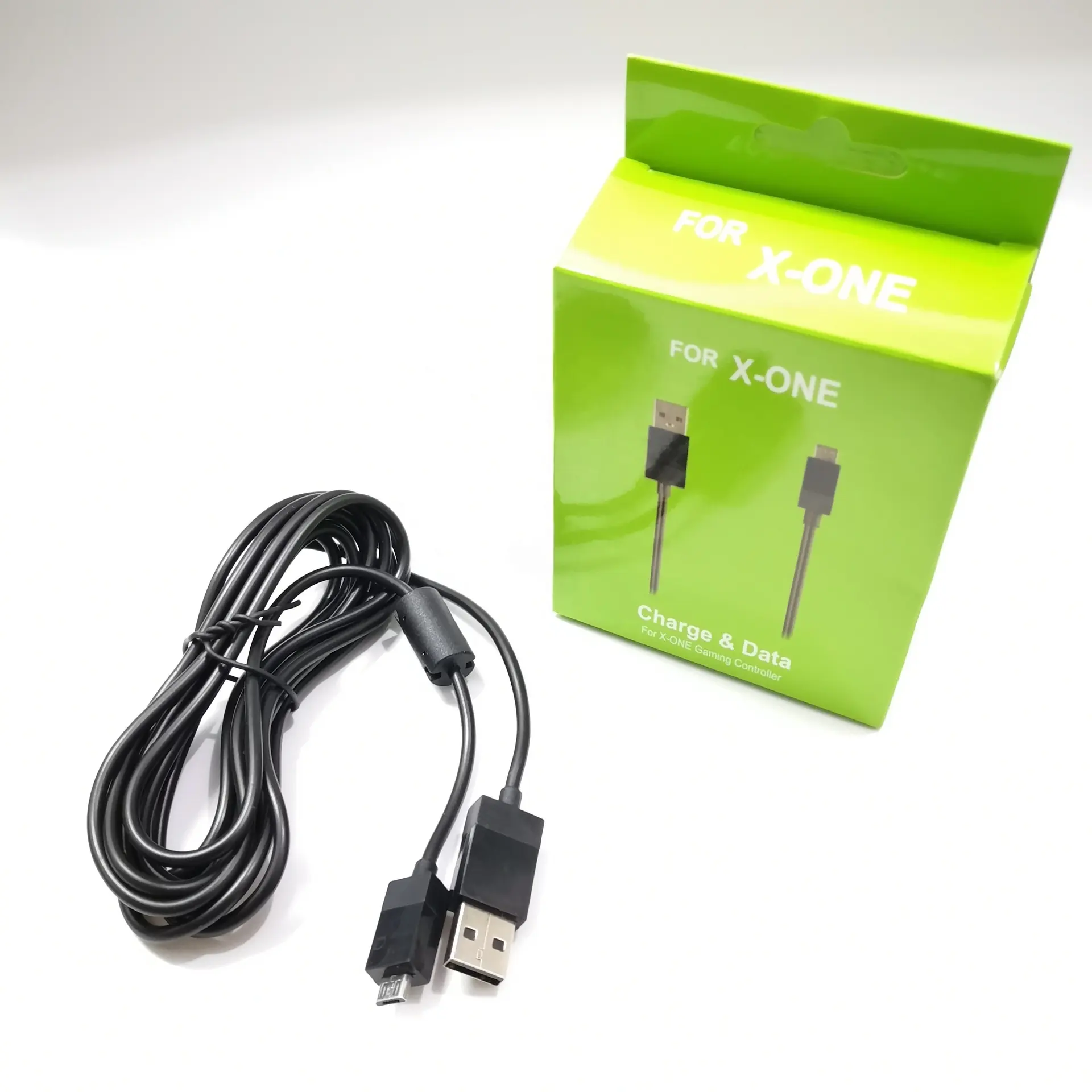 Cable de carga microusb de 2,75 m, Cable de carga de Play para Sony Playstation PS4, Microsoft Xbox One, controladores inalámbricos
