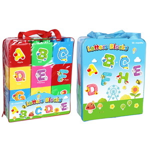 Ensemble de blocs de construction en plastique de grande taille à multiples thèmes pour tout-petits, 10 pièces, jouet d'empilage - Product Image 6