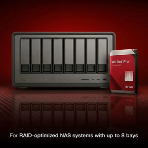 Disco Duro NAS Red Plus de 8 TB, 3.5'', SATA 6 Gb/s, 5640 RPM, 256 MB de Caché, HDD WD80EFPX - Product Image 2