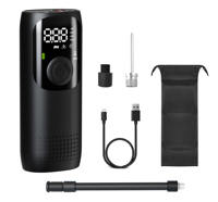 Electric Digital Automatic Tire Inflator 4000mAh 17mm Cylinder Cordless 150psi Compressor TIre Inflator for Car Bicycle Ball