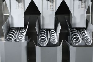 Tự Động Ba Đầu Quy Mô Tuyến Tính Trọng Lượng Và Máy Đóng Gói Dính Sản Phẩm Thảo Mộc Trà Tuyến Tính Định Lượng Với Xoắn Ốc Hệ Thống - Product Image 3