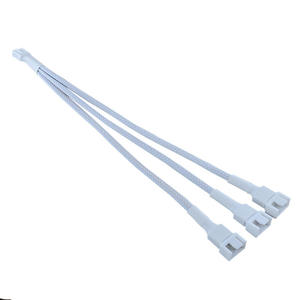 Cable <span class=keywords><strong>de</strong></span> extensión <span class=keywords><strong>de</strong></span> ventilador <span class=keywords><strong>de</strong></span> refrigeración controlado por temperatura PWM <span class=keywords><strong>de</strong></span> 4 pines, Cable divisor <span class=keywords><strong>de</strong></span> 1 a 3, placa base <span class=keywords><strong>de</strong></span> ordenador, arnés <span class=keywords><strong>de</strong></span> cableado dirigido - Product Image 2
