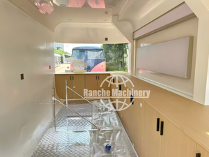Mobile Ice Cream Electric <b>Food</b> Trailer Snack <b>Food</b> Juice Cart <b>Mini</b> Restaurant Kitchen Bus - Product Image 4