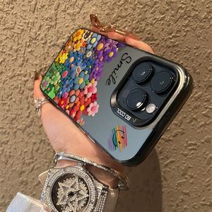 Custodia per telefono con fiore colorato con IMD, design personalizzato, <span class=keywords><strong>Cover</strong></span> rigida antiurto per telefono cellulare, per <span class=keywords><strong>Iphone</strong></span> 17, 15, 14 Pro - Product Image 5