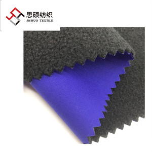 Nanlite-tissu molletonné 100D, étoffe élastique à quatre voies, polaire thermosensible, avec doublure, <span class=keywords><strong>pour</strong></span> vestes, manteau d'hiver, d'extérieur - Product Image 1