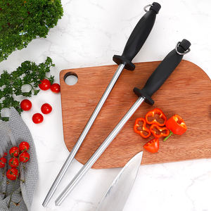 SHUN 10/11/12 PULGADAS Smooth Honing Smooth <span class=keywords><strong>afilador</strong></span> varilla <span class=keywords><strong>de</strong></span> acero <span class=keywords><strong>de</strong></span> alto carbono con gancho <span class=keywords><strong>de</strong></span> <span class=keywords><strong>cinta</strong></span> - Product Image 6