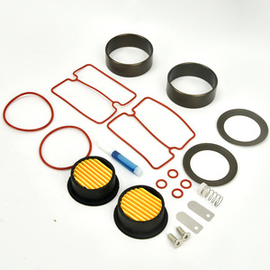 Plowing Air <b>Compressor</b> Repair Kit Cylinder Cups <b>Piston</b> <b>Rings</b> Filter Elements 20pcs Set - Product Image 2