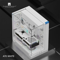 Thermalright A70WHITE ATX Full Tower Chassis Three-sided Panoramic Side Seaview Gaming Transparent Plastic Computer in Stock