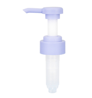 Vente en gros usine – Pompe distributrice en plastique multicolore 28 mm 33 mm pour bouteilles de détergent vaisselle et shampoing