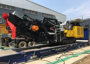 MONDE 大型容量 最大100t/h 石材破砕プラント トラック移動式インパクトクラッシャー - Product Image 2