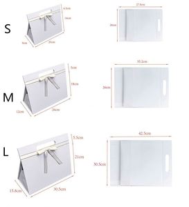 Sacs cadeaux avec poignée et ruban nœud pour Noël, mariage, anniversaire, fête prénuptiale, demoiselle d'honneur, fête des Mères - Product Image 3
