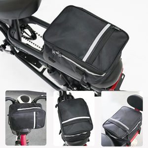 Accessoires pour vélos électriques, coffre arrière, <span class=keywords><strong>porte</strong></span>-bagages, boîte à bagages et valise, sac de voyage pour vélo, sac de conduite - Product Image 2