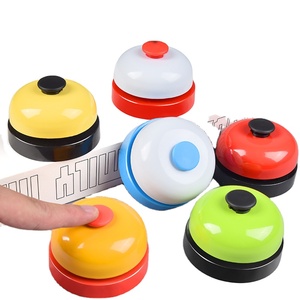 Campana Metálica de Respuesta para Llamadas de Mascotas, Servicio de Comida, Entrenamiento de Perros y Aves, Dispositivo de Respuesta para Juegos de Mesa y Competiciones - Product Image 1