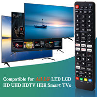 Control Remoto Universal con Código Variable para Televisores Inteligentes LED HDTV HDR /LGG con Alcance de 5-10 m