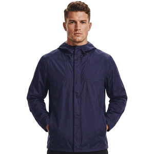 Veste de ski légère, imperméable et coupe-vent, pour l'hiver, col montant, broderie, fermeture éclair, tissu en toile, chaude - Product Image 1