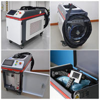 Machine de nettoyage au laser pulsé portable JPT 100W/200W/300W/500W pour métal, bois, pierre, élimine la rouille, la peinture, l'huile, la poussière, pistolet portatif