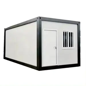 Low Price Sandwich Panels Flat Pack Container Tiny Modular House Prefab Homes Dwellings Bungalow
