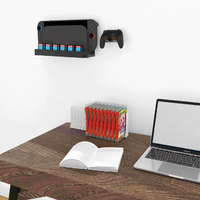 Organisateur de disque de jeu multi-plateforme 16 en 1 pour PS5/PS4/Switch, étui de rangement grande capacité pour Switch