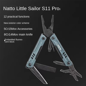 Pince multifonctionnelle NexTool Sailor NE20382, outil combiné, crochet, ouvre-bouteille, couteau, pointe, équipement <span class=keywords><strong>de</strong></span> camping en plein air - Product Image 2