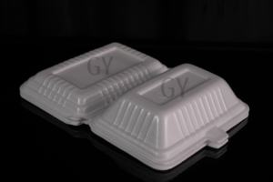 Caja de comida, contenedores de espuma para llevar, cajas de espuma de un solo uso, contenedores de comida, cajas de comida de espuma, contenedores de almuerzo de espuma, caja de almuerzo, bandeja de espuma - Product Image 5