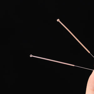 เข็มฝังเข็มแบบใช้แล้วทิ้ง หัวถัวเฉิงเจิน ได้รับการรับรองมาตรฐาน CE ระดับ I ปลอดเชื้อทางการแพทย์ ผลิตจากสแตนเลสสตีลแบบไม่ผสมเงิน ชาร์จได้ - Product Image 3