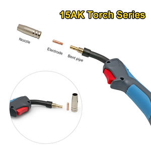 15AK accesorios Binzel soldadura cuello de cisne puntas de contacto y cobre MB boquilla de Gas MIG soldadura repuestos - Product Image 5