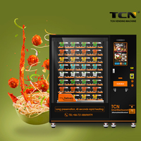 Distributeur automatique de nourriture chaude TCN, micro-ondes, distributeur de collations à monnayeur pour bureau, école, cantine