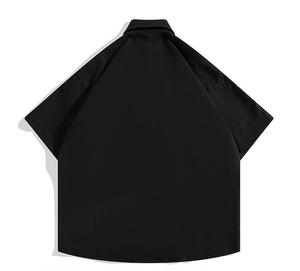 <span class=keywords><strong>Camicia</strong></span> estiva Casual da lavoro per adolescenti, <span class=keywords><strong>camicia</strong></span> aderente da uomo in <span class=keywords><strong>stile</strong></span> <span class=keywords><strong>giapponese</strong></span> a maniche corte - Product Image 2