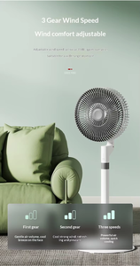 USB Rechargeable <b>Standing</b> Circulation <b>Fan</b>, Portable Dual Use Desk & Floor Household Cool <b>Fan</b> Adjustable Height for Desktop and F - Product Image 4