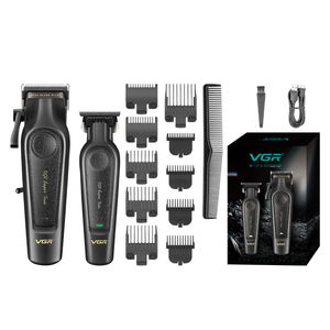 เครื่องตัดผม VGR V-197 รุ่น Salon Professional และเครื่องตัดผมไร้สาย V-995 สำหรับผู้ชาย เครื่องตัดผม เครื่องโกนหนวด เครื่องเล็มเครา - Product Image 1