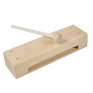 वर्ग लकड़ी के क्लैपर ऑर्फ परशन उपकरण लकड़ी के संगीत वाद्ययंत्र वर्ग लकड़ी के क्लैपर नए बच्चों के उपकरण - Product Image 4